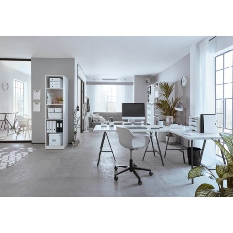 Pudło uniwersalne małe LEITZ białe 60430001 .