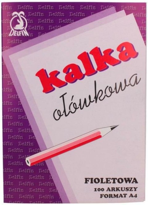 Kalka ołówkowa A4/100 ark. DELFIN