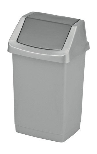 Kosz uchylny CLICK-IT 9L Curver 04042-877-65 szary/grafit