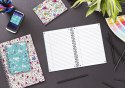 Notatnik A6 80 kartek Oxford Floral linia 400094827