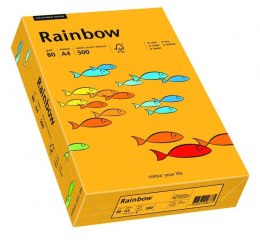 Papier xero kolorowy A4 80g 500 ark. RAINBOW R22 jasnopomarańczowy 88042409