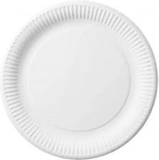 Talerz papierowy biały śr.23cm op.100 szt. 7500023