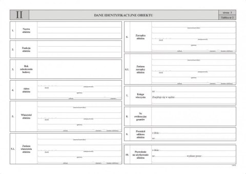 Książka obiektu budowlanego, A4 zeszyt, 10-604-1N DOTTS