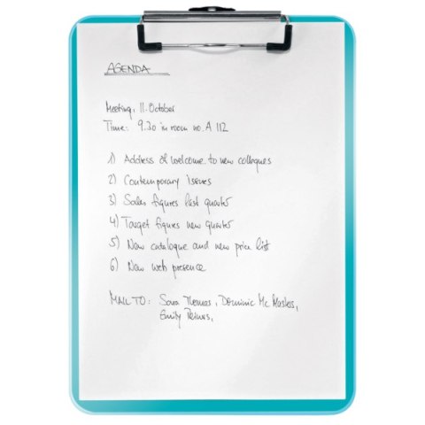 Deska z klipsem LEITZ WOW turkusowa 39710051 .