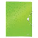 Teczka z gumką PP Leitz WOW, 30 mm, zielona 46290054 .