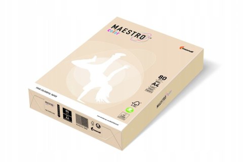 Papier xero MAESTRO COLOR A4 160g 250 ark. CR20 chamois pastel