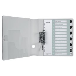 Przekładki plastikowe do nadruku tekstu na kartę, Leitz WOW, 112, biało-czarne 12160000 .