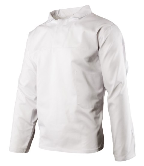 BLUZA DŁUGI RĘKAW HACCP WKŁADANA PRZEZ GŁOWĘ BRIXTON WHITE