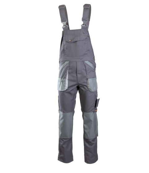 BRIXTON PRACTICAL SPODNIE OGRODNICZKI - Stalowy
