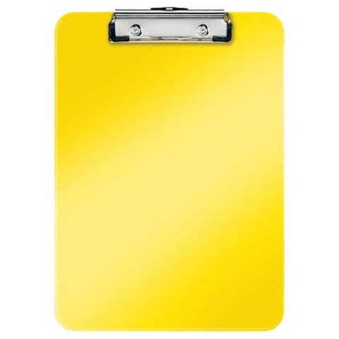 Deska z klipem Leitz WOW, żółta 39710016 .
