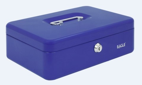 Kasetka na pieniądze 8878 M niebieski EAGLE 82x192x262 120-1028 SALE