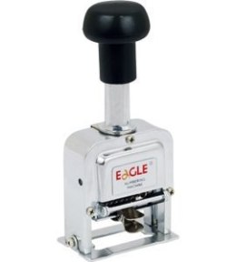 Numerator cyfrowy automatyczny TY102-7, wys. czcionki: 4 mm, 7-mio cyfrowy EAGLE 140-1010