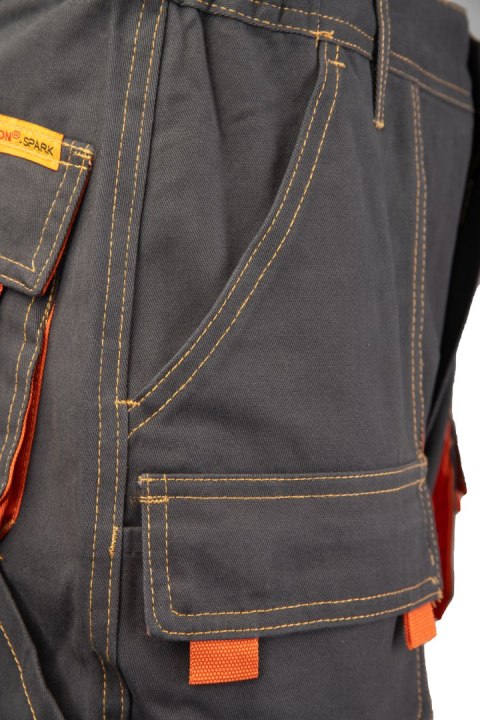 BRIXTON SPARK SPODNIE DO PASA - Granatowy