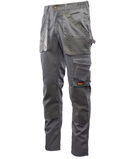 BRIXTON PRACTICAL SPODNIE DO PASA - Stalowy