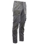 BRIXTON PRACTICAL SPODNIE DO PASA - Stalowy