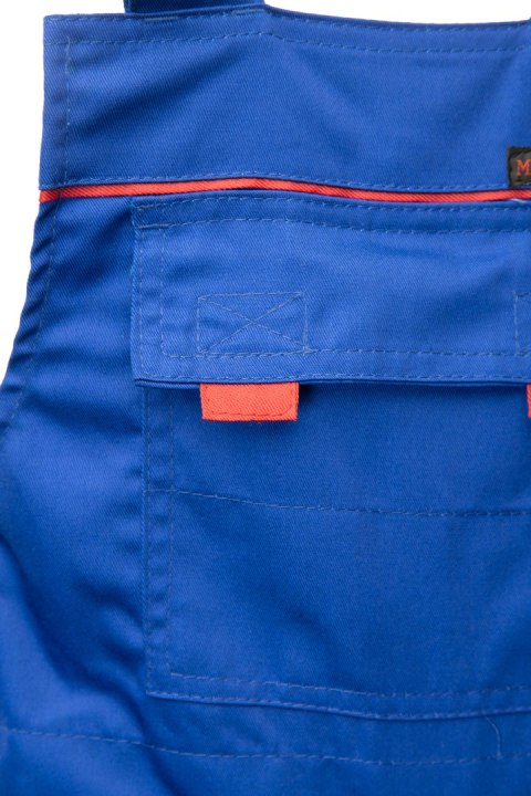 MAX - POPULAR SPODNIE OGRODNICZKI - Niebieski