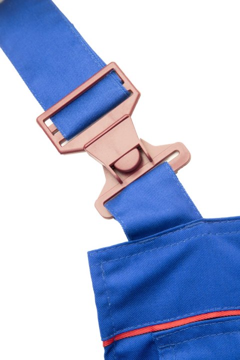 MAX - POPULAR SPODNIE OGRODNICZKI - Niebieski