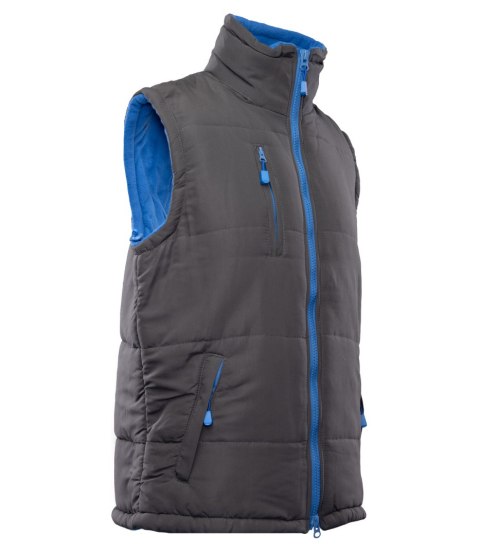 KAMIZELKA COLINO - BENEFIT - Stal/Czerwień