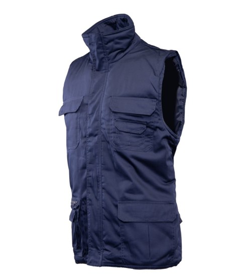 BRASS KAMIZELKA 7-KIESZENIOWA - BENEFIT - Czerwony