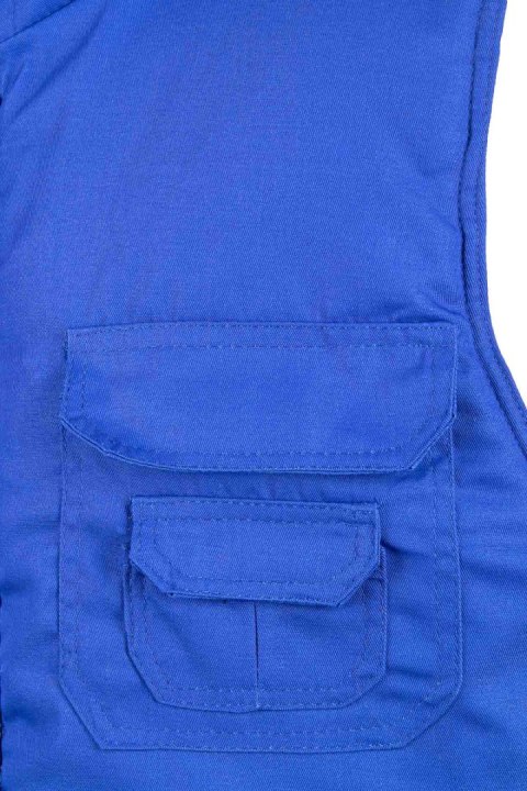 BRASS KAMIZELKA 7-KIESZENIOWA - BENEFIT - Czerwony