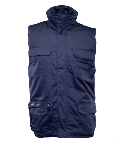 BRASS KAMIZELKA 7-KIESZENIOWA - BENEFIT - Niebieski