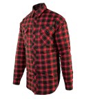 KOSZULA OCIEPLANA BONO - Czerwony