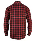 KOSZULA OCIEPLANA BONO - Czerwony