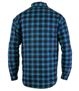 KOSZULA OCIEPLANA BONO - Niebieski