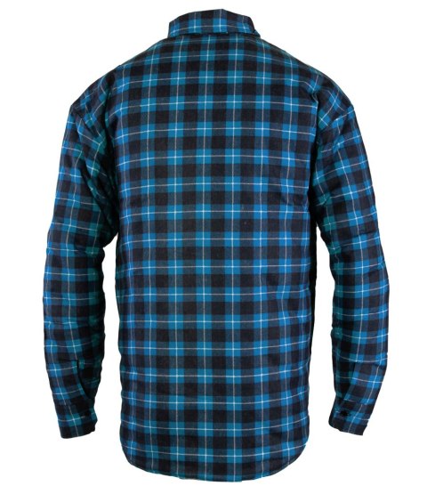 KOSZULA OCIEPLANA BONO - Niebieski