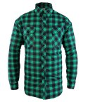 KOSZULA OCIEPLANA BONO - Zielony