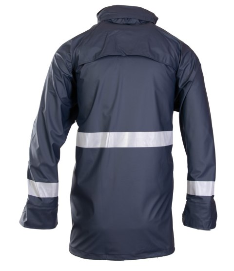 GROSVENOR PU KURTKA - Granatowy