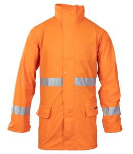 GROSVENOR PU KURTKA - Pomarańczowy