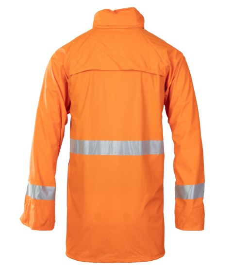 GROSVENOR PU KURTKA - Pomarańczowy