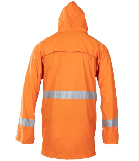 GROSVENOR PU KURTKA - Pomarańczowy