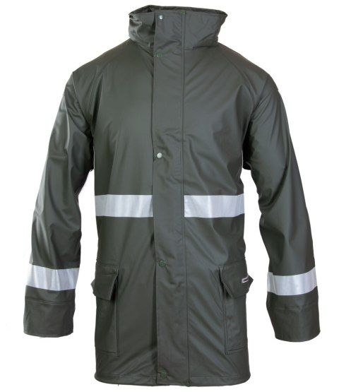 GROSVENOR PU KURTKA - Zielony