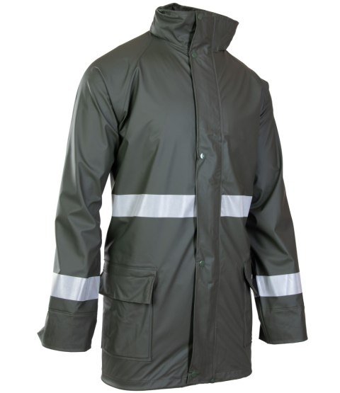 GROSVENOR PU KURTKA - Zielony