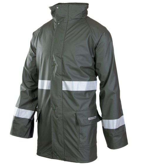 GROSVENOR PU KURTKA - Zielony