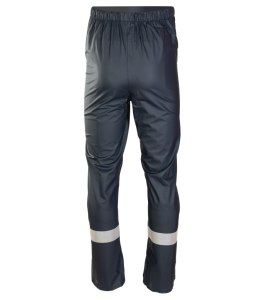 GROSVENOR PU SPODNIE DO PASA - Granatowy