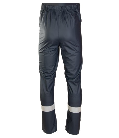 GROSVENOR PU SPODNIE DO PASA - Granatowy