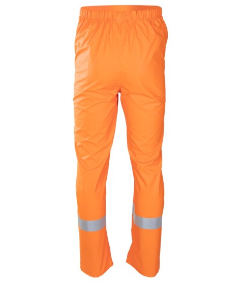 GROSVENOR PU SPODNIE DO PASA - Pomarańczowy