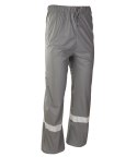 GROSVENOR PU SPODNIE DO PASA - Stalowy
