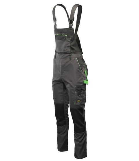 SEVEN KINGS SPODNIE OGRODNICZKI ONYX