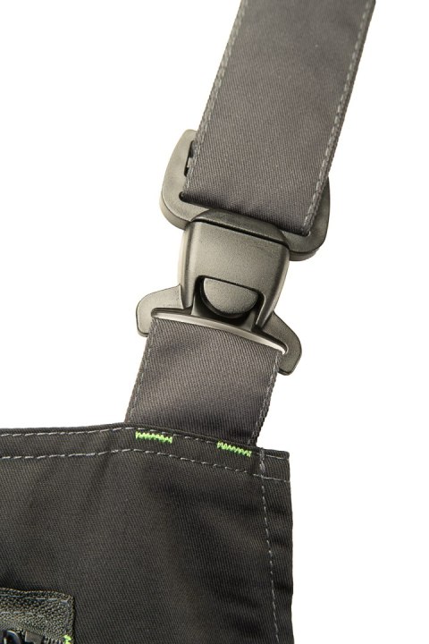 SEVEN KINGS SPODNIE OGRODNICZKI ONYX