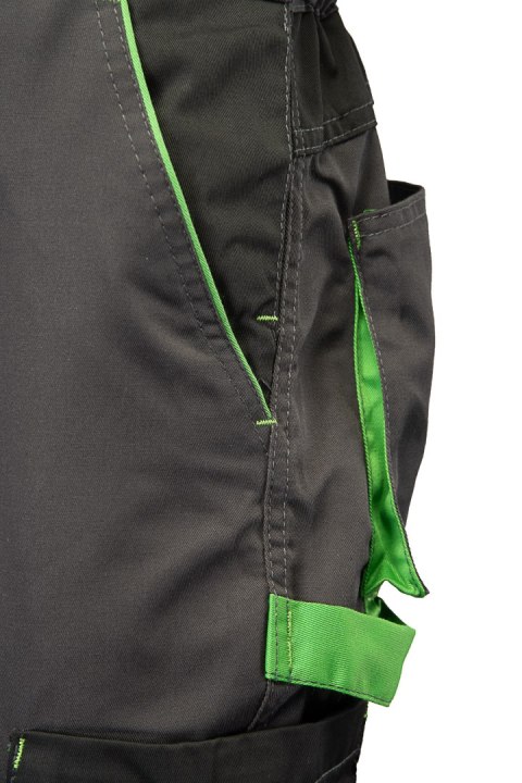 SEVEN KINGS SPODNIE OGRODNICZKI ONYX