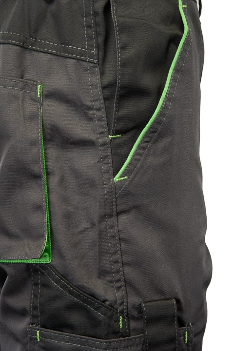 SEVEN KINGS SPODNIE OGRODNICZKI ONYX