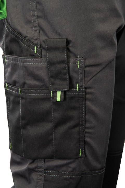 SEVEN KINGS SPODNIE OGRODNICZKI ONYX