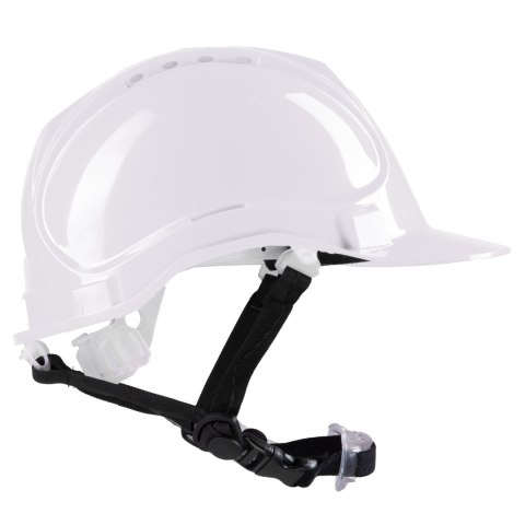 HEŁM ABS 4 PKT. PASEK PODBRÓDKOWY YS-4 - Biały 53-64