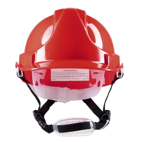 HEŁM ABS 4 PKT. PASEK PODBRÓDKOWY YS-4 - Czerwony 53-64