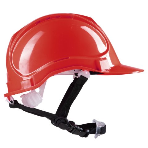 HEŁM ABS 4 PKT. PASEK PODBRÓDKOWY YS-4 - Czerwony 53-64