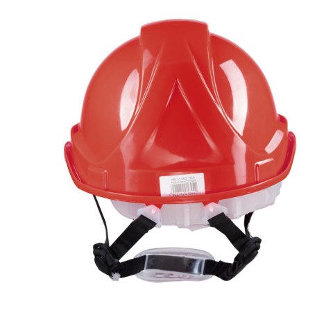 HEŁM ABS 4 PKT. PASEK PODBRÓDKOWY YS-4 - Czerwony 53-64